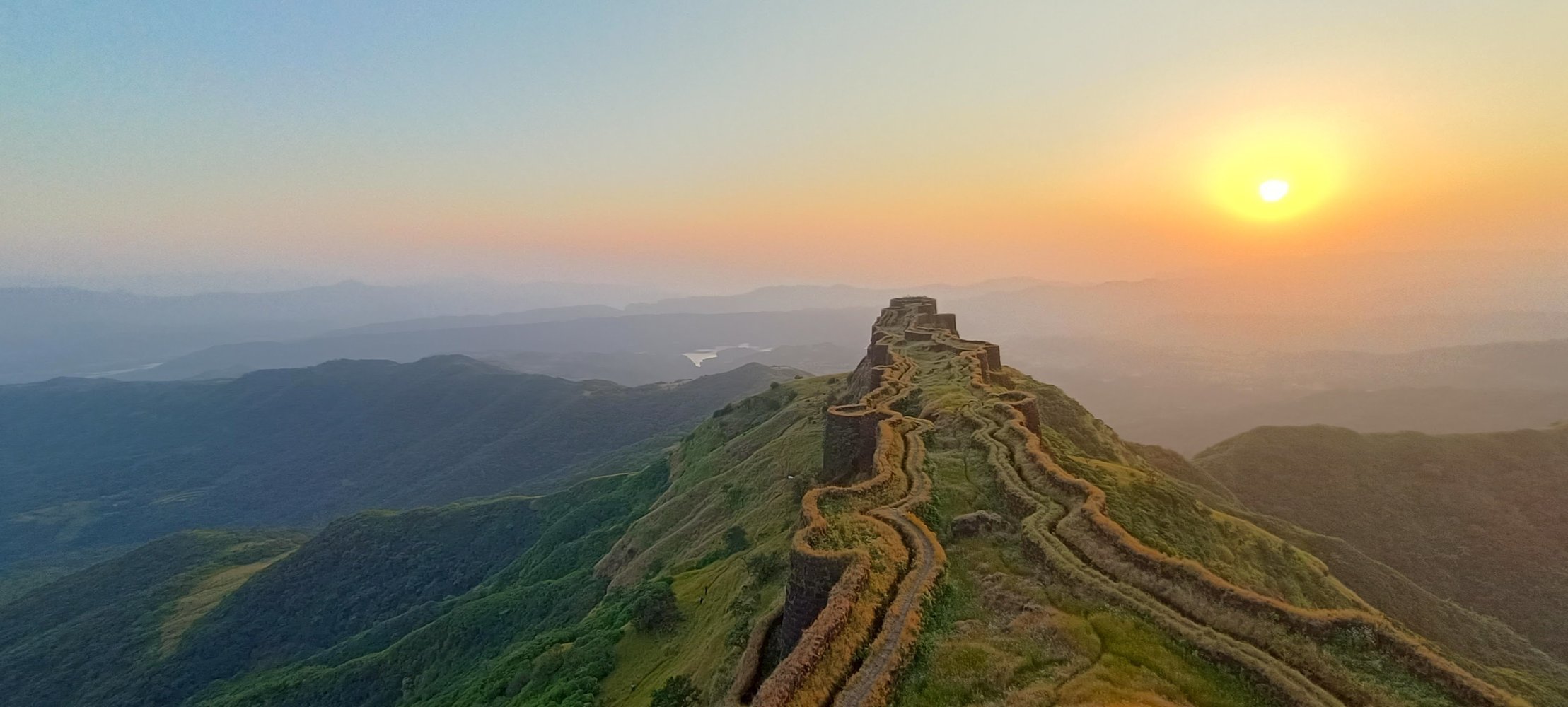 Rajgad to Torna Fort Trek